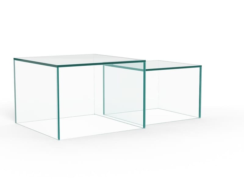 Samon-sohvapöytä 50 cm - Kristallinkirkas - Huonekalut - Pöytä & ruokailuryhmä - Sohvapöytä