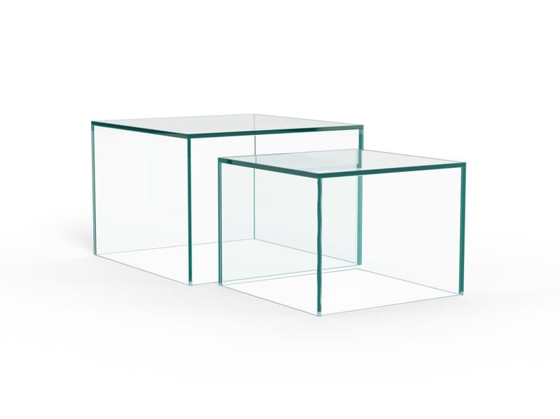 Samon-sohvapöytä 50 cm - Kristallinkirkas - Huonekalut - Pöytä & ruokailuryhmä - Sohvapöytä