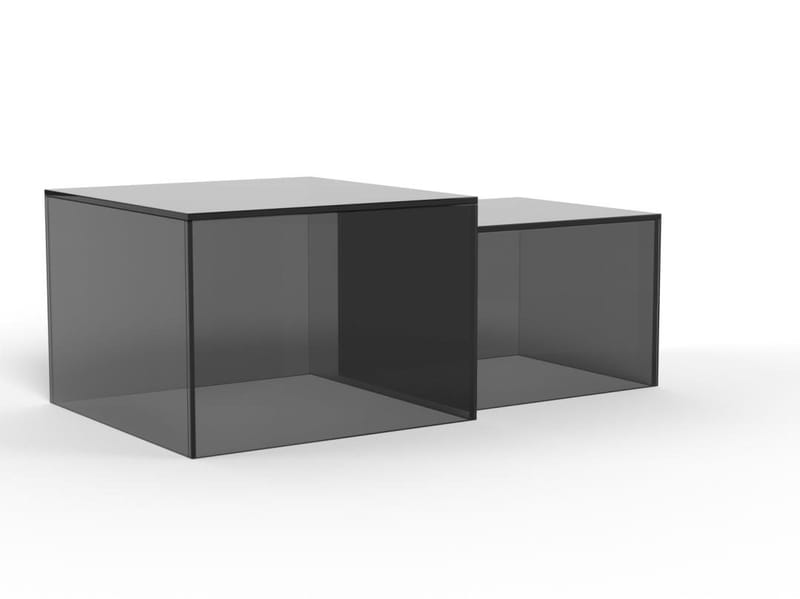 Samon sohvapöytä 50 cm - Savunvärinen - Huonekalut - Pöytä & ruokailuryhmä - Sohvapöytä