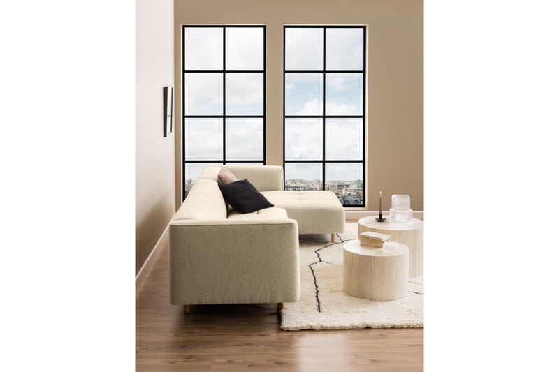 Samon Sohvapöytä 58 cm - Beige - Huonekalut - Pöytä & ruokailuryhmä - Apupöytä & sivupöytä - Sarjapöytä