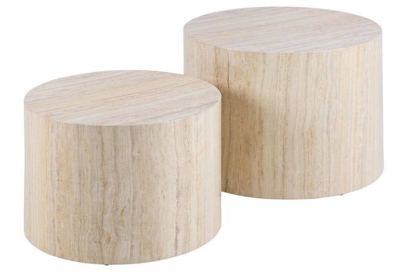 Samon Sohvapöytä 58 cm - Beige - Huonekalut - Pöytä & ruokailuryhmä - Sohvapöytä