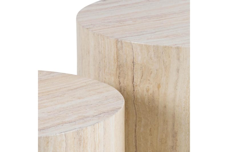 Samon Sohvapöytä 58 cm - Beige - Huonekalut - Pöytä & ruokailuryhmä - Apupöytä & sivupöytä - Sarjapöytä