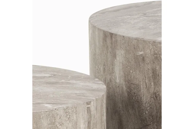 Samon Sohvapöytä 58 cm - Harmaa - Huonekalut - Pöytä & ruokailuryhmä - Apupöytä & sivupöytä - Sarjapöytä