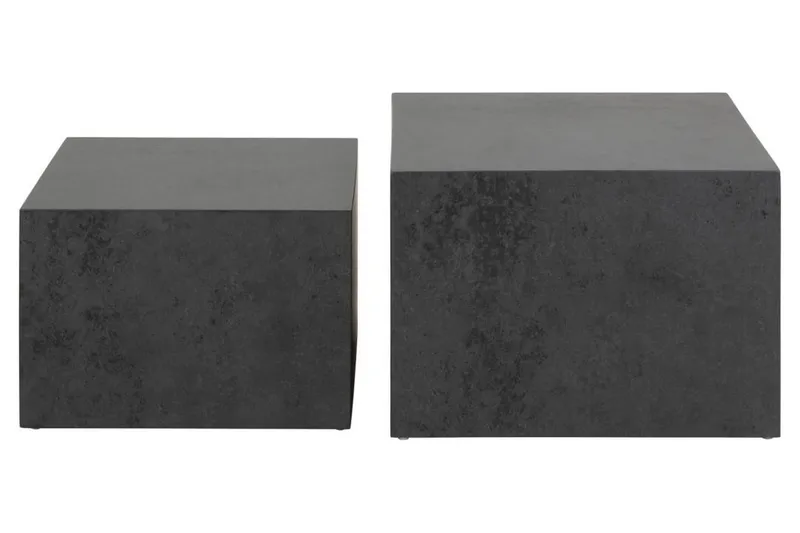 Samon Sohvapöytä 58 cm - Musta - Huonekalut - Pöytä & ruokailuryhmä - Apupöytä & sivupöytä - Sarjapöytä