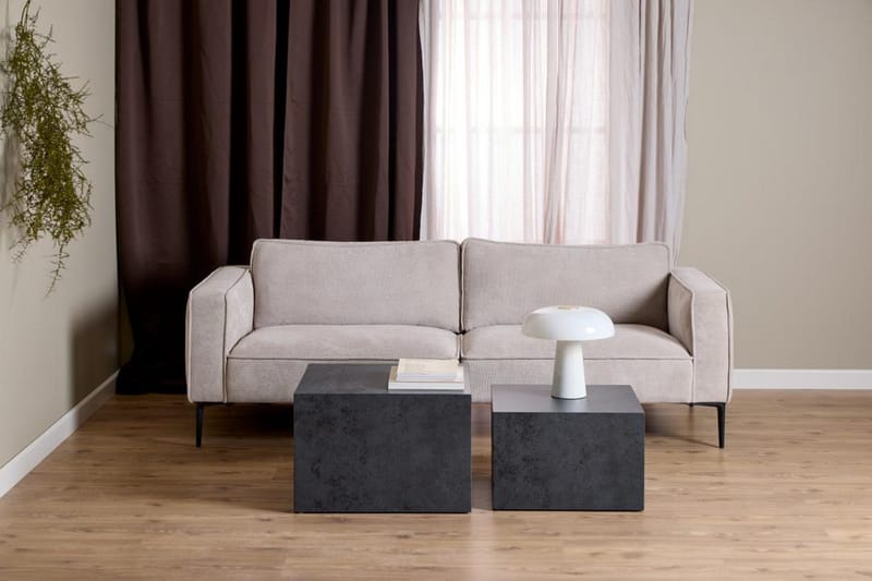 Samon Sohvapöytä 58 cm - Musta - Huonekalut - Pöytä & ruokailuryhmä - Apupöytä & sivupöytä - Sarjapöytä