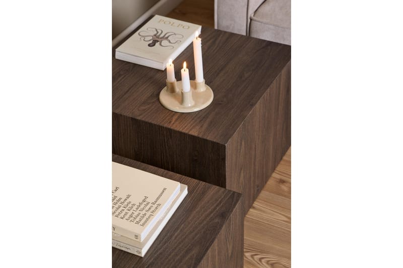 Samon Sohvapöytä 58 cm - Ruskea - Huonekalut - Pöytä & ruokailuryhmä - Apupöytä & sivupöytä - Sarjapöytä