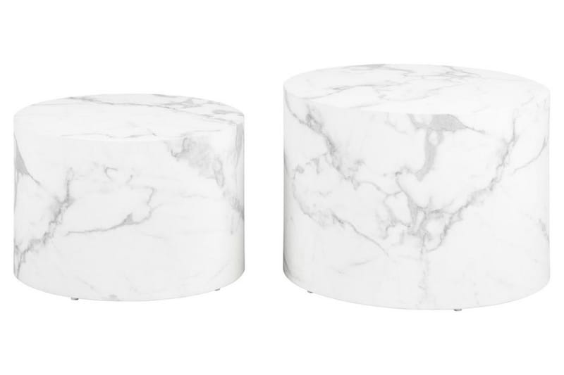 Samon Sohvapöytä 58 cm - Valkoinen - Huonekalut - Pöytä & ruokailuryhmä - Apupöytä & sivupöytä - Sarjapöytä