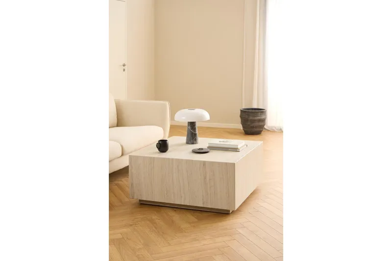 Samon Sohvapöytä 90 cm - Beige - Huonekalut - Pöytä & ruokailuryhmä - Sohvapöytä