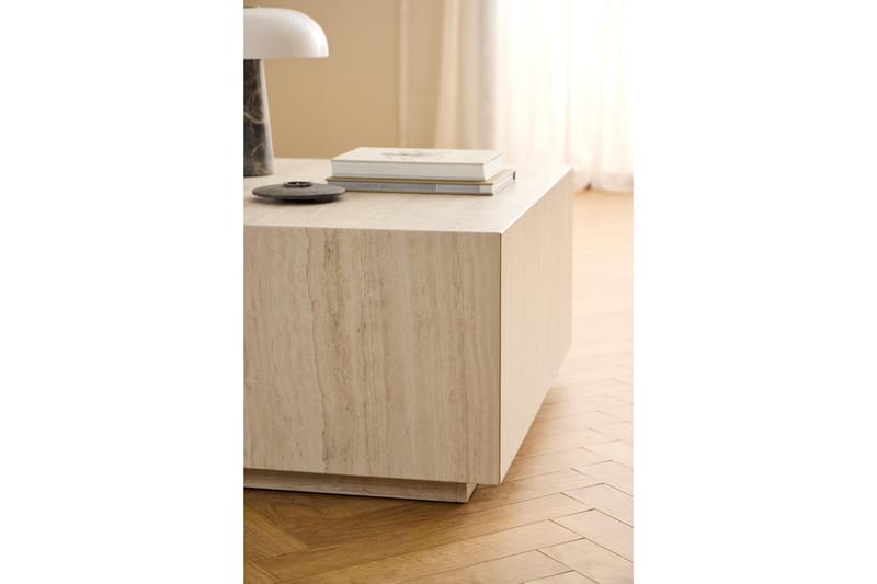 Samon Sohvapöytä 90 cm - Beige - Huonekalut - Pöytä & ruokailuryhmä - Sohvapöytä