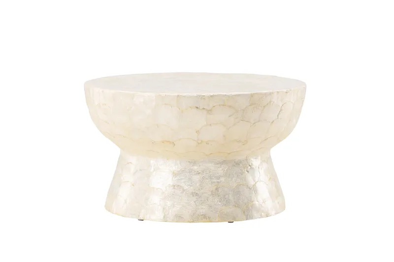 Sandön-sohvapöytä 70 cm pyöreä, Vaaleanharmaa