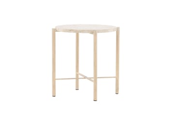 Sandhamn-sohvapöytä 40 cm pyöreä - Beige - Huonekalut - Pöytä & ruokailuryhmä - Sohvapöytä