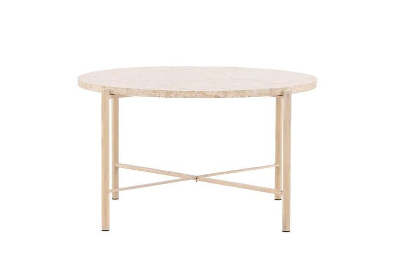 Sandhamn-sohvapöytä 70 cm pyöreä - Beige - Huonekalut - Pöytä & ruokailuryhmä - Sohvapöytä