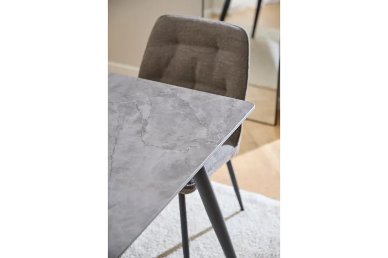 Sanjoan Ruokapöytä 80 cm Suorakulmainen - Harmaa - Huonekalut - Pöytä & ruokailuryhmä - Ruokapöydät & keittiön pöydät