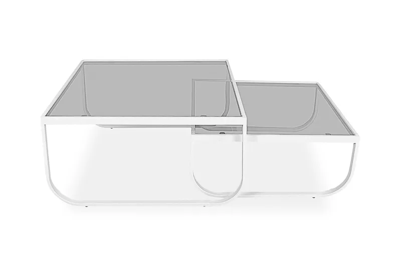 Sarjapöytä Rocker, Valkoinen/Harmaa