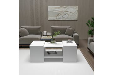 Sarte Sohvapöytä 100x37 cm - Valkoinen - Huonekalut - Pöytä & ruokailuryhmä - Apupöytä & sivupöytä - Sarjapöytä