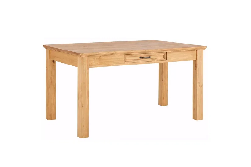 Selma Suorakaiteen Muotoinen Ruokapöytä 140x80 cm, Ruskea