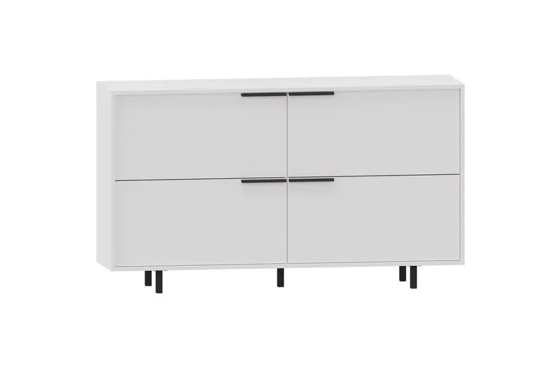 Senkkikaappi Alberto Valkoinen, Valkoinen