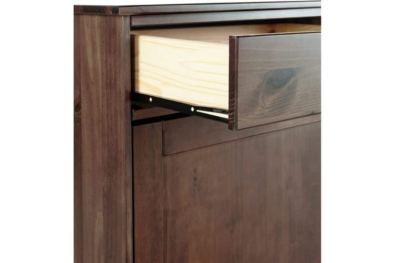 Senkkikaappi Harry 115x40x85 cm, Ruskea - 115x40x85 cm, Ruskea - Säilytys - Säilytyskalusteet - Senkki