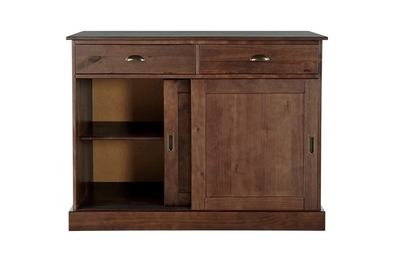 Senkkikaappi Harry 115x40x85 cm, Ruskea - 115x40x85 cm, Ruskea - Säilytys - Säilytyskalusteet - Senkki