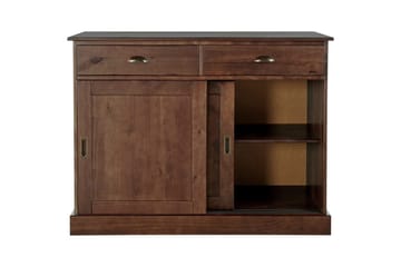 Senkkikaappi Harry 115x40x85 cm, Ruskea - 115x40x85 cm, Ruskea - Säilytys - Säilytyskalusteet - Senkki