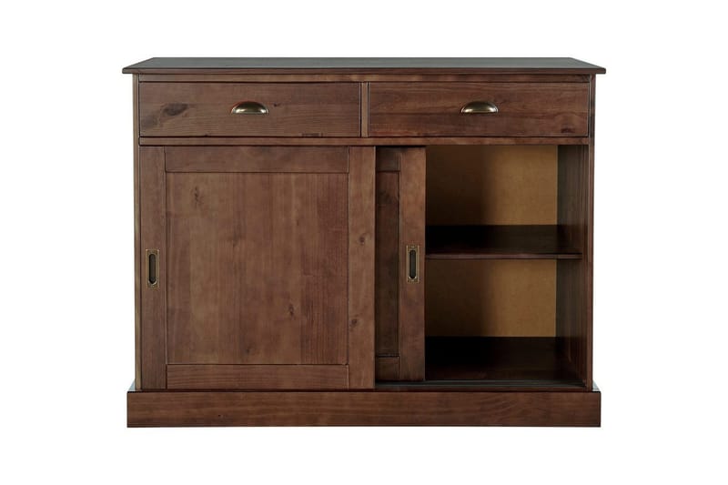 Senkkikaappi Harry 115x40x85 cm, Ruskea - 115x40x85 cm, Ruskea - Säilytys - Säilytyskalusteet - Senkki