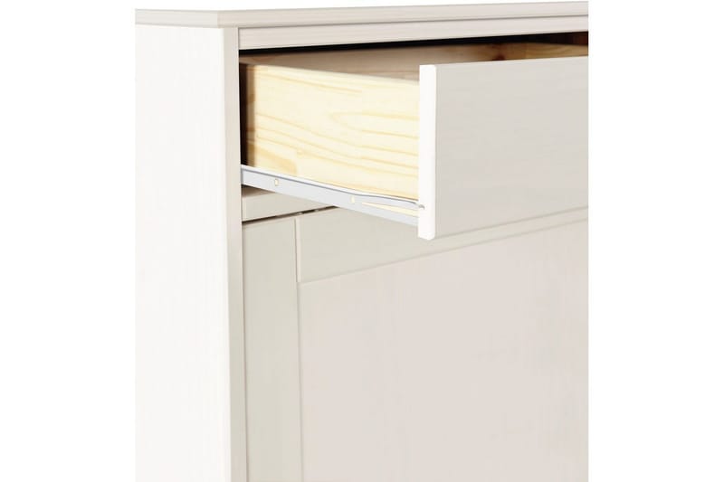 Senkkikaappi Harry 115x40x85 cm, Valkoinen - 115x40x85 cm, Valkoinen - Säilytys - Säilytyskalusteet - Senkki