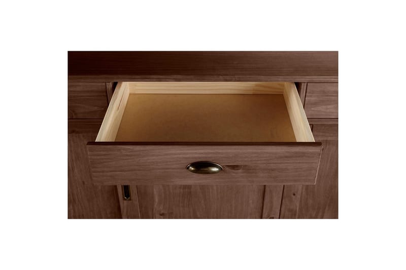 Senkkikaappi Harry 170x40x85 cm, Ruskea - 170x40x85 cm, Ruskea - Säilytys - Säilytyskalusteet - Senkki