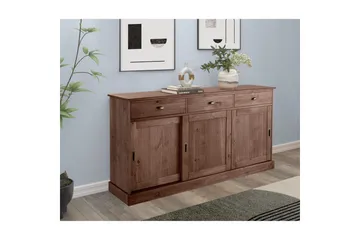 Senkkikaappi Harry 170x40x85 cm, Ruskea - 170x40x85 cm, Ruskea - Säilytys - Säilytyskalusteet - Senkki
