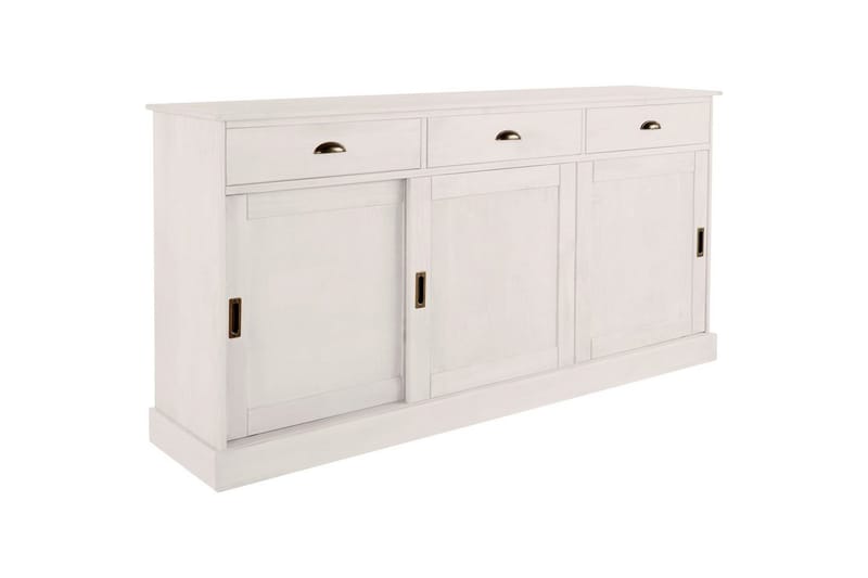 Senkkikaappi Harry 170x40x85 cm, Valkoinen, 170x40x85 cm, Valkoinen