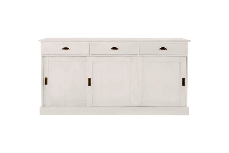 Senkkikaappi Harry 170x40x85 cm, Valkoinen - 170x40x85 cm, Valkoinen - Säilytys - Säilytyskalusteet - Senkki