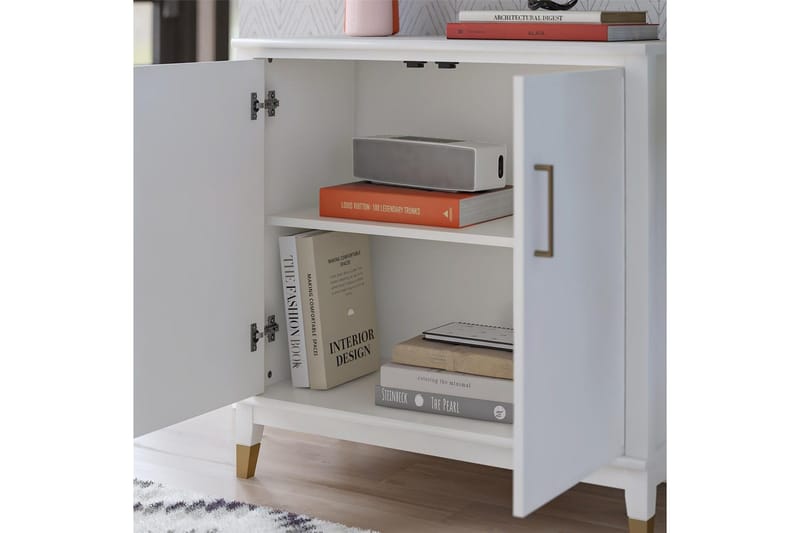 Senkkikaappi Westerleigh Valkoinen - Valkoinen - Säilytys - Säilytyskalusteet - Senkki