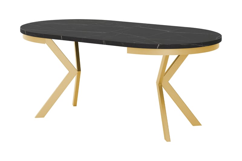 Sereth Ruokapöytä 90 cm, pyöreä - Valkoinen/Beige - Huonekalut - Pöytä & ruokailuryhmä - Ruokapöydät & keittiön pöydät