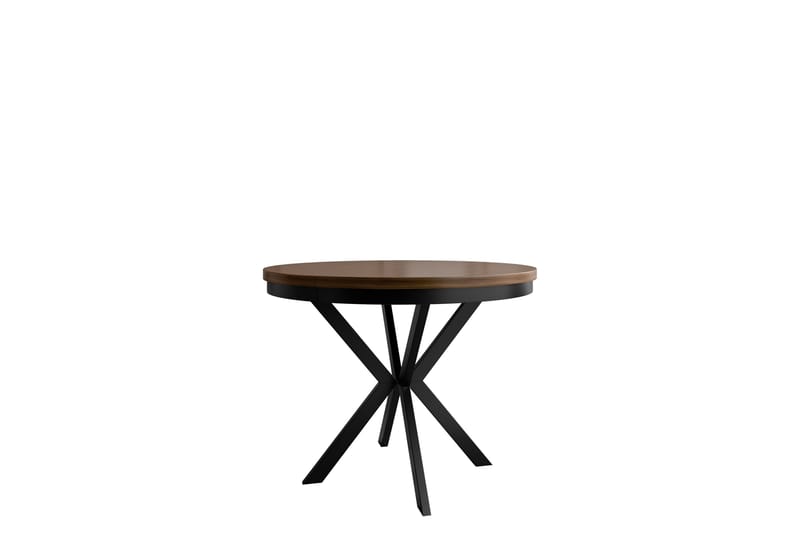 Sereth Ruokapöytä 90 cm, pyöreä - Ruskea/Musta - Huonekalut - Pöytä & ruokailuryhmä - Ruokapöydät & keittiön pöydät