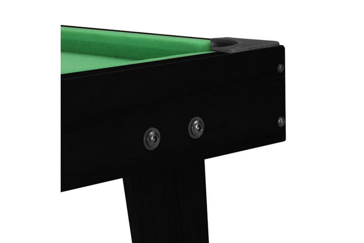 1-metrin minibiljardipöytä 92x52x19 cm musta ja vihreä - Biljardipöytä
