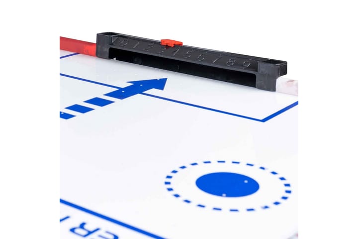 Airhockey Pelipöytä - Musta/Valkoinen - Ilmakiekkopöytä