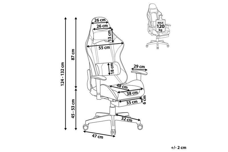 Pelituoli Victory Musta/Rosa - Musta/Rosa - Huonekalut - Pöytä & ruokailuryhmä - Seurapelipöytä - Pokeripöytä