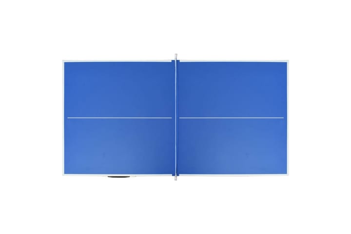 1,5 metrin pingispöytä verkolla 152x76x66 cm sininen - Sininen - Pingispöytä