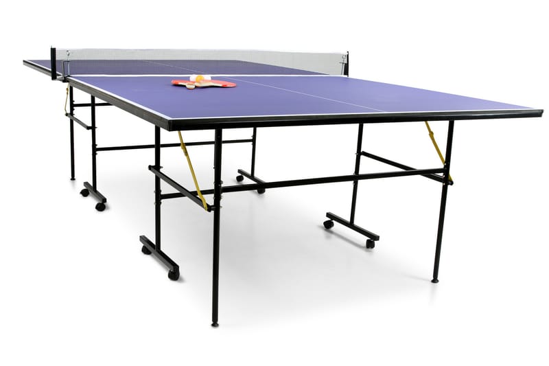 Taittuva pingispöytä, sis. verkon, mailat ja pallot - Huonekalut - Pöytä & ruokailuryhmä - Seurapelipöytä - Pingispöytä