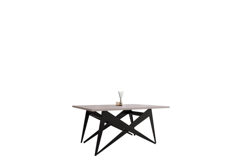 Seyloren Sohvapöytä 90 cm - Musta/Beige - Huonekalut - Pöytä & ruokailuryhmä - Sohvapöytä