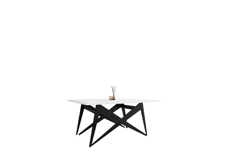 Seyloren Sohvapöytä 90 cm - Musta/Valkoinen - Huonekalut - Pöytä & ruokailuryhmä - Sohvapöytä