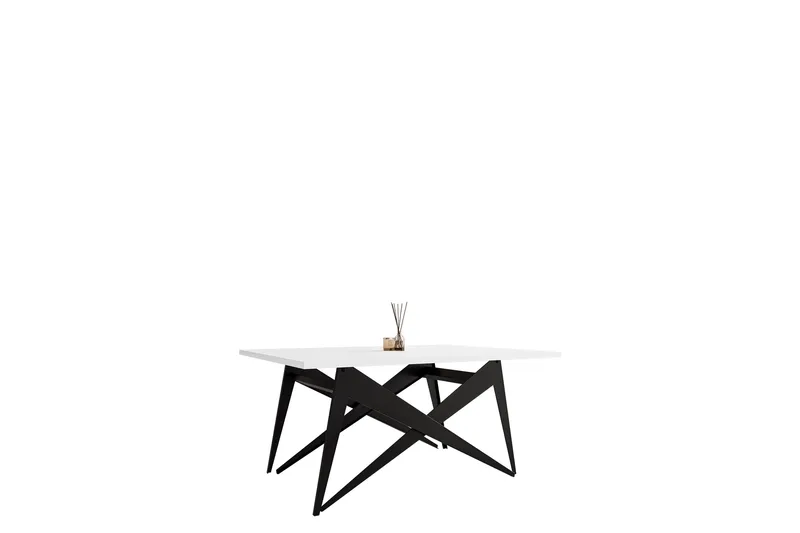 Seyloren Sohvapöytä 90 cm - Musta/Valkoinen - Huonekalut - Pöytä & ruokailuryhmä - Sohvapöytä