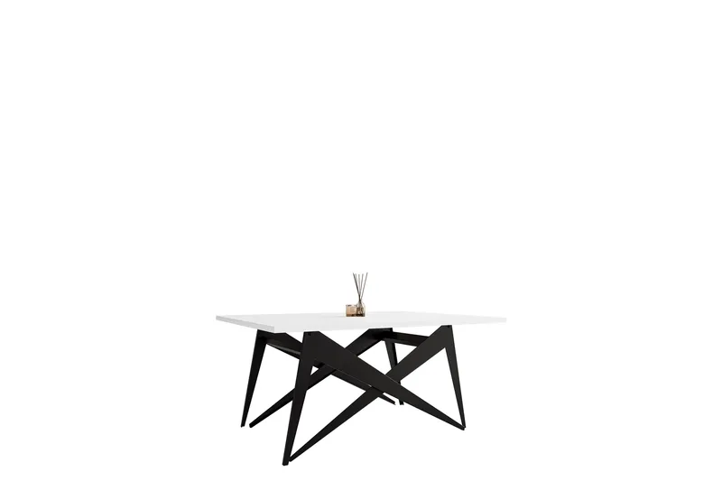 Seyloren Sohvapöytä 90 cm - Musta/Valkoinen - Huonekalut - Pöytä & ruokailuryhmä - Sohvapöytä