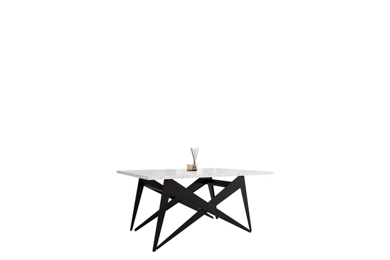 Seyloren Sohvapöytä 90 cm - Musta/Valkoinen - Huonekalut - Pöytä & ruokailuryhmä - Sohvapöytä