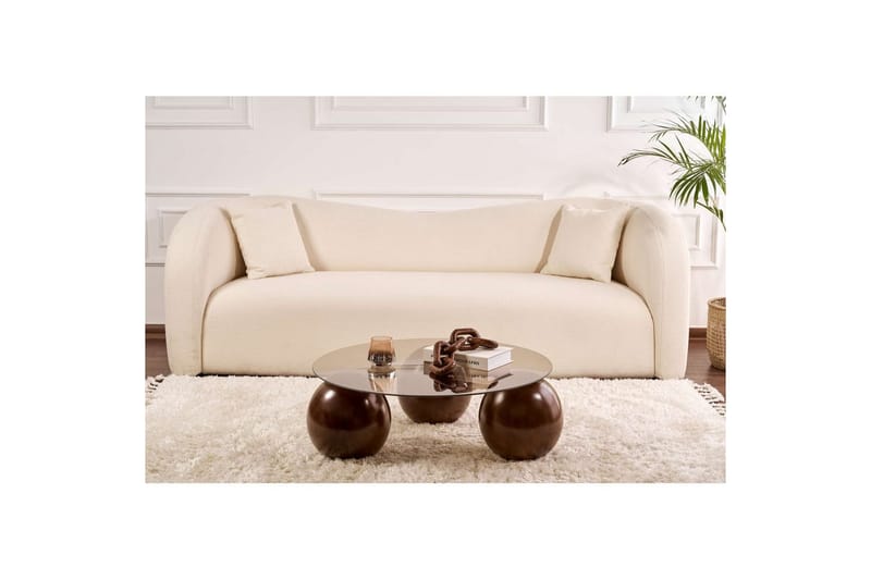 Sibas Sohvapöytä 85 cm - Ruskea - Huonekalut - Pöytä & ruokailuryhmä - Sohvapöytä