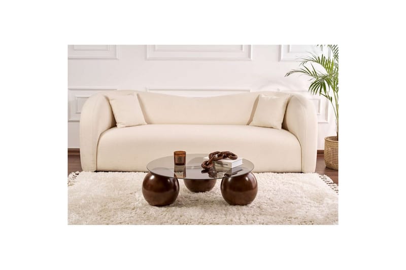 Sibas Sohvapöytä 85 cm - Ruskea - Huonekalut - Pöytä & ruokailuryhmä - Sohvapöytä