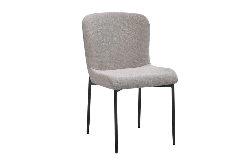 Siena Ruokailuryhmä Pyöreä 110 cm Pähkinä ja 4 Elsie Ruokatuolia - Pähkinä/Vaaleanharmaa - Huonekalut - Pöytä & ruokailuryhmä - Ruokailuryhmä