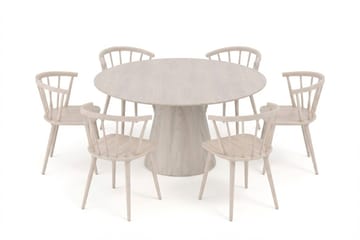 150 cm - Valkolaseroitu tammi