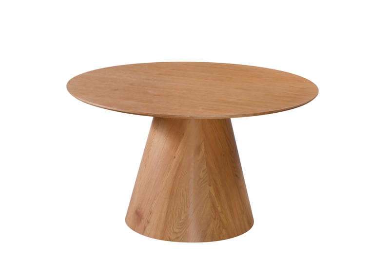 Siena Pyöreä Ruokapöytä 130 cm - Tammi - Huonekalut - Pöytä & ruokailuryhmä - Ruokapöydät & keittiön pöydät