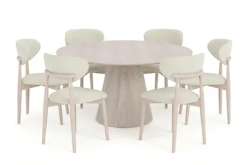 150 cm - Valkolaseroitu tammi