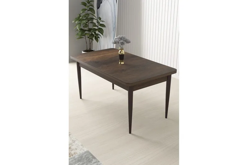 Sivaji Ruokapöytä 110 cm Suorakulmainen - Ruskea - Huonekalut - Pöytä & ruokailuryhmä - Ruokapöydät & keittiön pöydät